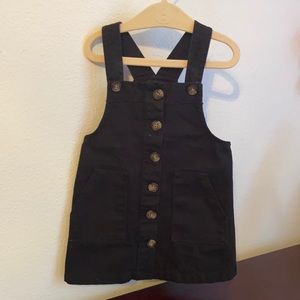 Baby Black Jean Dress